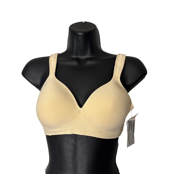 Underoutfit Lightly Lined Full Coverage Bra Beige Size Small - Picture 2 of 8